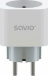 Savio Smart socket Wi-Fi 16A Energy consumption measurement, AS-01 White