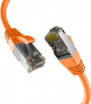 EFB Elektronik EFB RJ45 Patchkabel S/FTP PIMF Cat8.1 7.50m orange