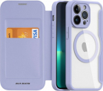 Kaitse&uuml;mbris kaanega Skin X Pro MagSafe, Apple iPhone 15 Pro, helelilla, Dux Ducis