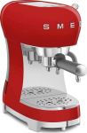 Smeg ECF02RDEU 50' Style Coffee machine red