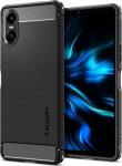 Spigen Rugged Armor, matte black - case for Sony Xperia 10 VI