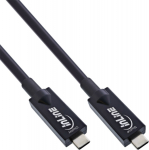 InLine USB 3.2 Gen.2 AOC Kabel - USB-C Stecker/Stecker - schwarz - 15m