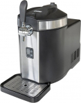 UNOLD Franzl Beer Dispensing System 48975, 5 l, Draft-beer dispenser, Kunststoff, Edelstahl, Schwarz, Edelstahl, 1.25 m, Schwarz