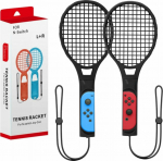JYS 2x Tennis Racket For Joy-con Joycon Do Nintendo Switch Oled / Mario Tennis / Jys