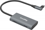 SMALLRIG 4598 USB-C HUB 4-IN-1 PD/USB-C 3.1/USB-C 2.0 WITH AUDIO ADAPTER
