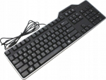 DEL Dell 104-Key USB Wired Keyboard, with Multimedia Hot Keys