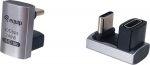 Equip Adapter USB-C->USB-C 180&deg; 40Gbps PD 240W 2Stk