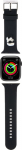 Karl Lagerfeld Karl Head NFT Watch Strap for Apple Watch 42/44/45/46/49 / black