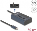 Delock Hub - 10 Gbps, davon 3 x data port +