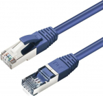 MicroConnect S/FTP CAT6 50m Blue LSZH PiMF, (Pairs in metal foil) 4x2xAWG