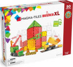 MAGNA-TILES&reg; Builder XL magnetic building kit, 50 can