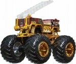 Mattel Hot Wheels Monster Trucks: 50 Bigfoot Trophy Champions - Piran-Ahhhh Vehicle (JMV70)