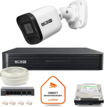 monitoring kit IP BCS Basic 1x Camera BCS-B-TIP15FR3(2.0) Disc recorder