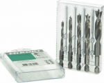 Hikoki Drill Wood Drill Set CV 5-PCS 4/5/6/8/10mm, grip 6-angle 1/4''