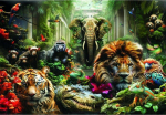 Clementoni Puzzle Compact Mystical Jungle 1000 element&oacute;w (39987)