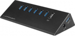 LC-Power USB-Hub 6x USB 3.0 + 1xLadefunktion LC-HUB-ALU-7B