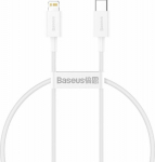 Cable USB Baseus USB-C - Lightning 0.25 m White (CATLYS-02)