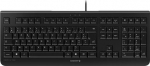 CHERRY KC 6000 SLIM BLACK, CORDED KEYBOARD USB FRENCH