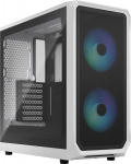 Fractal Design | Focus 2 | Side window | RGB White TG Clear Tint | Midi Tower | ATX