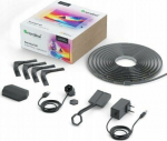 Tape LED Nanoleaf Nanoleaf 4D TV Screen Mirror Lightstrips Starter Kit - system intelligent screen backlight TV do 85'' (camera, 5.2m tapes LED)