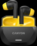CANYON Hexagon 7 TWS ANC+ENC Black/Yellow