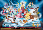 Ravensburger pusle 1500 tk Disney juturaamat
