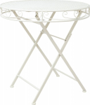 Table SANDY D70xH73cm, antique white