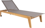 Deck chair BALI beige
