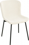 Chair MANOLO white boucle