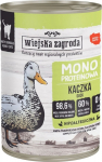 WIEJSKA ZAGRODA Monoprotein Duck - wet cat food - 400g
