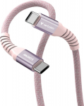 Kabel USB Neutralle USB-C - USB-C 1.2 m Pink (31857)