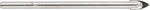 Graphite Drill for glass 6 mm