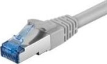 Wentronic Goobay CAT 6a S/FTP CU 1m Grey