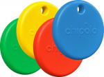Chipolo POP locator 4-pack, punainen/blue/yellow/vihre&auml;
