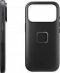 Peak Design kaitse&uuml;mbris Apple iPhone 17 Pro Mobile Everyday Fabric Case, must