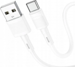 Kabel USB Hoco USB-A - USB-C 1 m White (X83AcWhite)