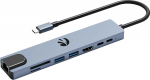 Hawk HW-HUB801 8in1 Adapter USB-C