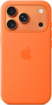 Apple iPhone 17 Pro Silicone Case with MagSafe orange - Phone case