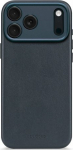 Elmarc Decoded Leather Backcover - leather protective case do iPhone 17 Pro Max compatible z MagSafe (navy shadow)