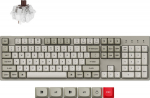 Keychron C2 Pro 8K - US Layout - Hot-Swappable Gateron Brown - Retro Keyboard