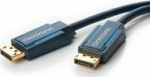 ClickTronic 10m Displayport m/m - 10 m - DisplayPort - DisplayPort - Blau - Gold - 10.8 Gbit/s
