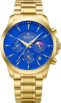 Giewont Men&rsquo;s Chronograph Sapphire Watch / gold/blue
