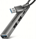 Axagon HUE-STA ALU STRIP USB-A 4 port hub
