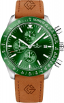 Giewont Chronograph Sapphire Men's Watch GW8720-A3 / brown-green