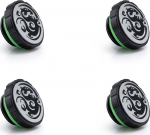 Bitspower Artemis Verschlussstopfen G1/4 Zoll, 4er Pack - matte black