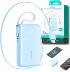 Joyroom JR-PR2L 10000 mAh USB-C Lightning 35W niebieski
