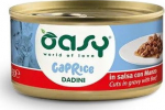 OASY Caprice Cuts in gravy with Beef - wet cat food - 85g