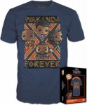 Funko Boxed Tee: Marvel Black Panther Wakanda Forever T-shirt (M)