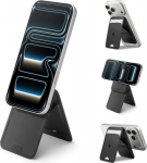 Magnetkinnitusega kaarditasku tugijalaga Slim Fold Tripod (MagFit), 1 kaarditaskuga, must, Qi2/MagSafe &uuml;hilduv, Spigen