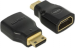 DELOCK HDMI Adapter A -> mini C Bu/St 4K Metallgeh&auml;use